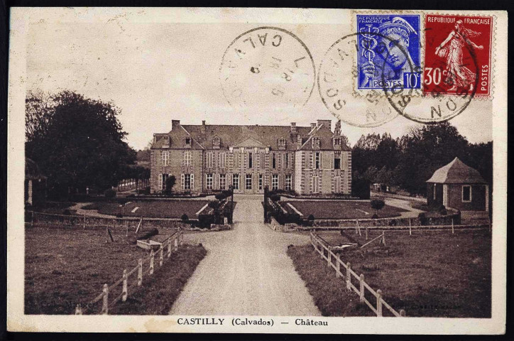 Castilly : château
