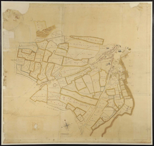 Plan du XVIIe siècle
