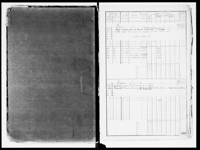 matrice cadastrale des propriétés bâties, 1911-1970, 2e vol. (cases 844-1838)