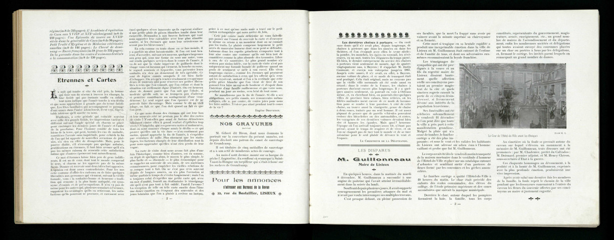 1909 : la Revue illustrée du Calvados