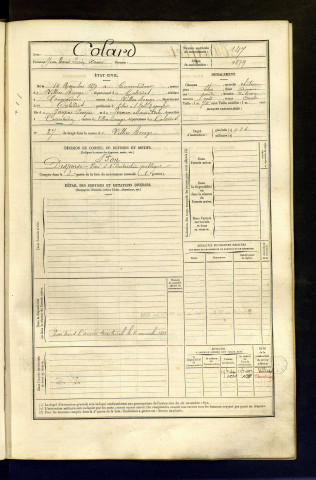 Colard, Jean Ernest Lucien Xavier