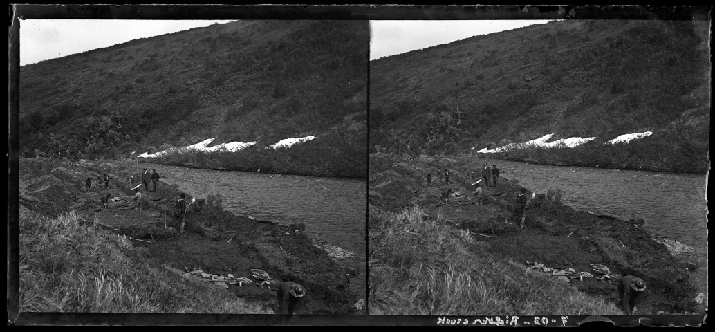 Richter Creek, mine d'or en Alaska (photos n°256 à 262)