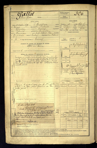 Gallot, Pierre Gaston