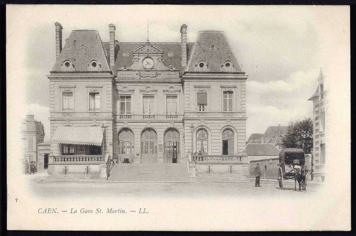 Gare Saint-Martin (n°3134 à 3140)