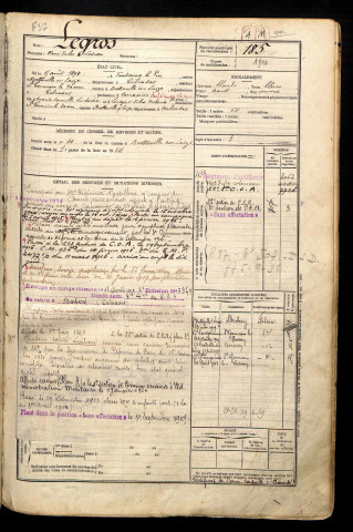 Legros, René Jules Lucien