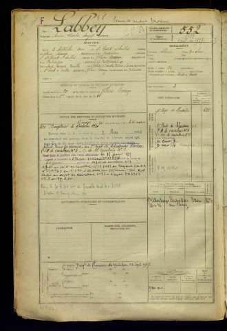 Labbey, André Charles Auguste