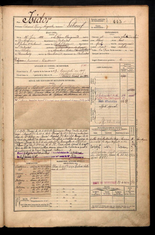 Isidor dit Leboeuf, Edmond Henry Auguste