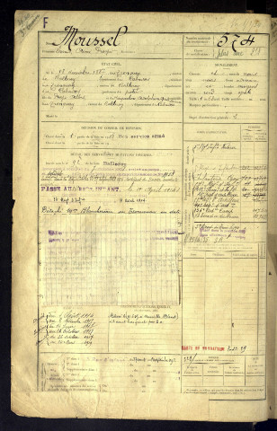 Moussel, Ernest Aimé Prosper