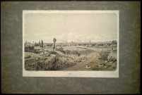 Vues générales de Caen (dont vues de type portrait de ville) (documents n°1 à 16 ; 32)