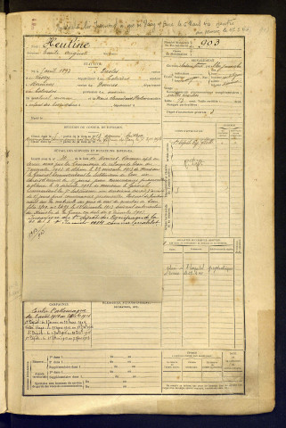 Heuline, Emile Auguste