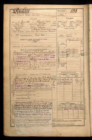 Poulain, Alexandre Philippe Louis