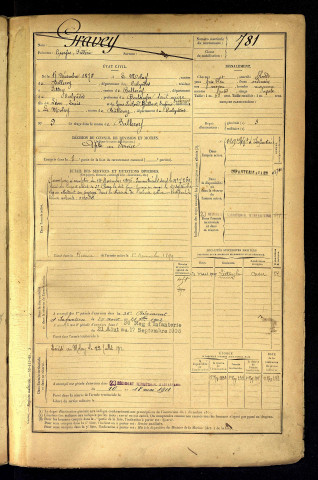 Gravey, Georges Frédéric