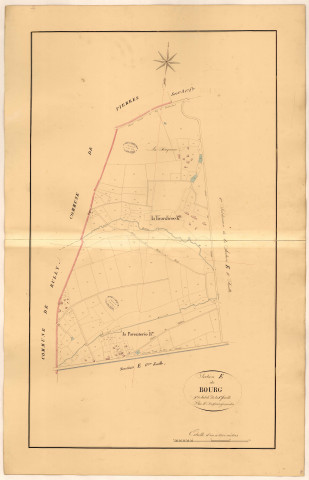 Section E1 2ème subdivision du Bourg