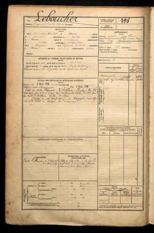 Leboucher, Raymond Emile Louis