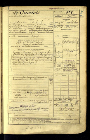 Le Courtois, Anatole Victor