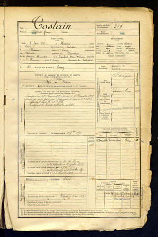 Tostain, Alphonse François