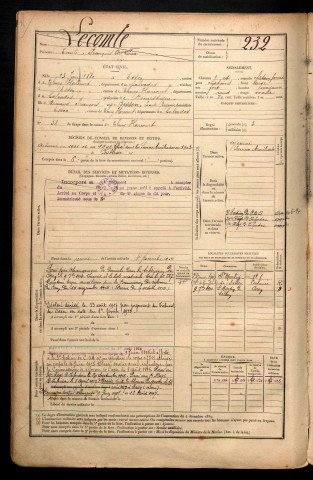 Lecomte, Emile François Armand