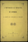 Requête pour la restauration de l'église St Etienne-le-Vieux de Caen par la Société des antiquaires de Normandie auprès du ministre de l'Intérieur