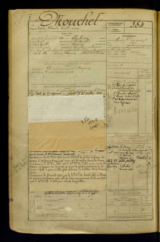 Mouchel, Eugène Clément Emile