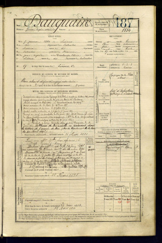 Dauquaire, Gaston Eugène Alexandre