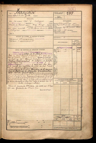 Françoise, Alfred Emilien Cyrille