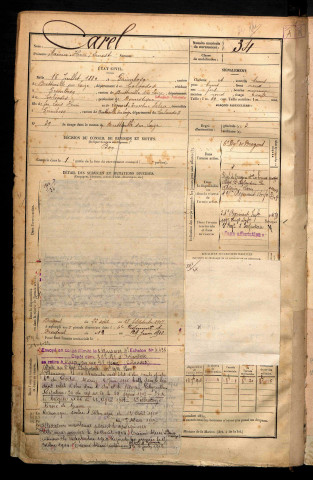 Carel, Maurice Henri Ernest