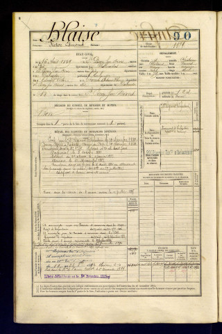 Blaise, Victor Edmond