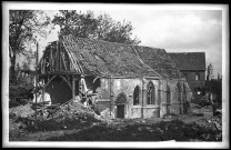 23 - Le Château : la chapelle Saint-Georges (XVème siècle) détruite