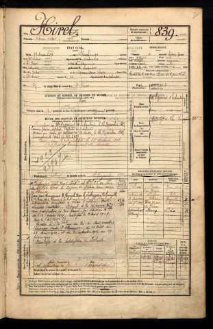 Hirel, Adrien Victor