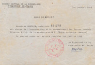 Nomination de monsieur Morvain comme étant chargé de l'organisation et du commandement des FFI de l'Eure, du Calvados et de la Manche