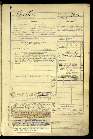 Grelley, Eugène François