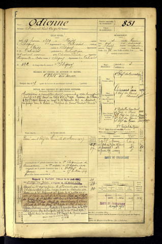 Odienne, François Louis Auguste