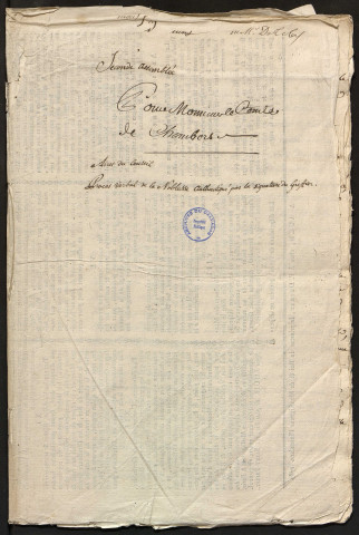 Election aux Etats Généraux de 1789 : deuxième assemblée