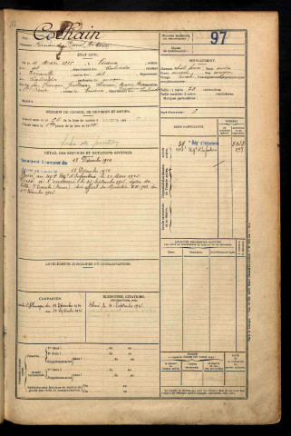 Cochain, Fernand Raoul André