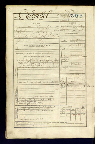 Colombel, Louis Alexandre