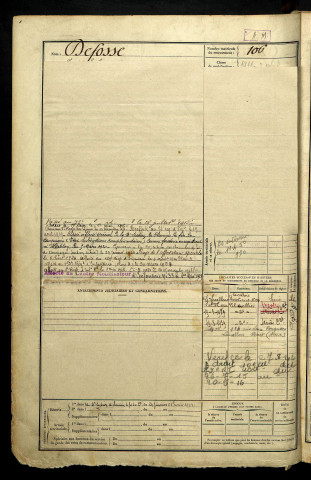 Defosse, Louis Emile Jean