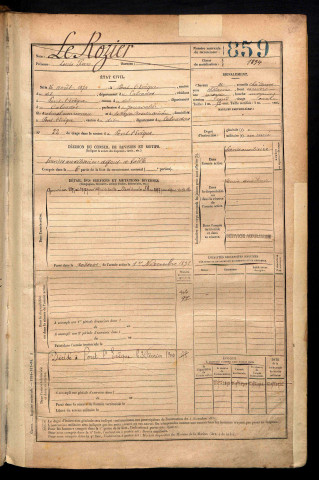 Le Rozier, Louis Pierre