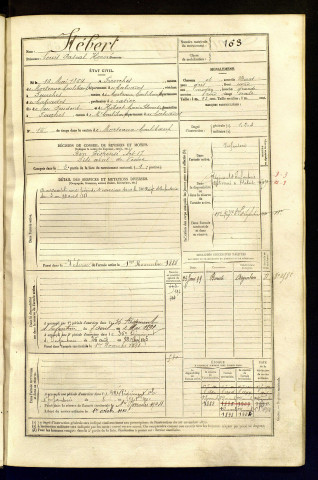 Hébert, Louis Pascal Honoré