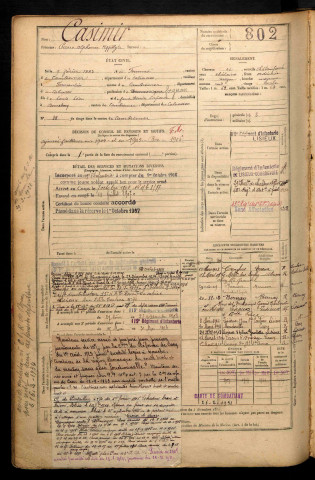 Casimir, Pierre Alphonse Hippolyte