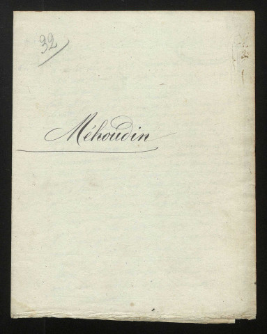 paroisse de Méhoudin