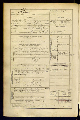 Sabine, Adrien Louis