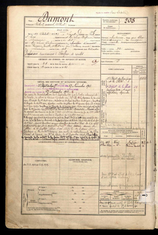 Dumont, Robert Marcel Albert