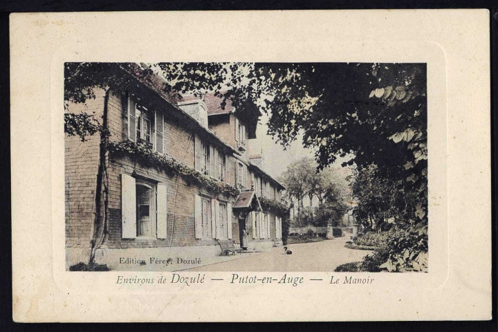 Putot-en-Auge : Le Manoir (n°1) Château de la Bribourdiére (n°2)