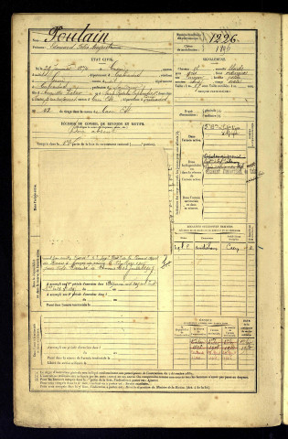 Poulain, Edouard Félix Auguste