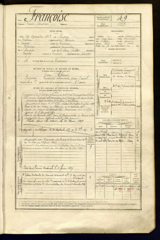 Françoise, Louis Sénateur