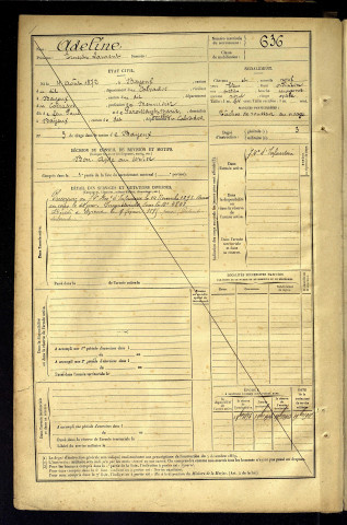 Adeline, Ernest Laurent