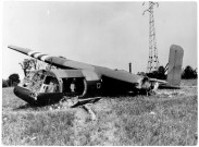 Avion abattu dans un champ (photo 269, 275 et 365)