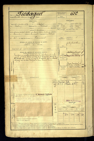 Piédagnel, Camille François Adolphe