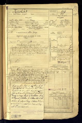 Nicolas, Louis Isidore Joseph