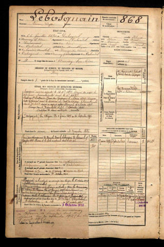 Lebosquain, Pierre Ulysse